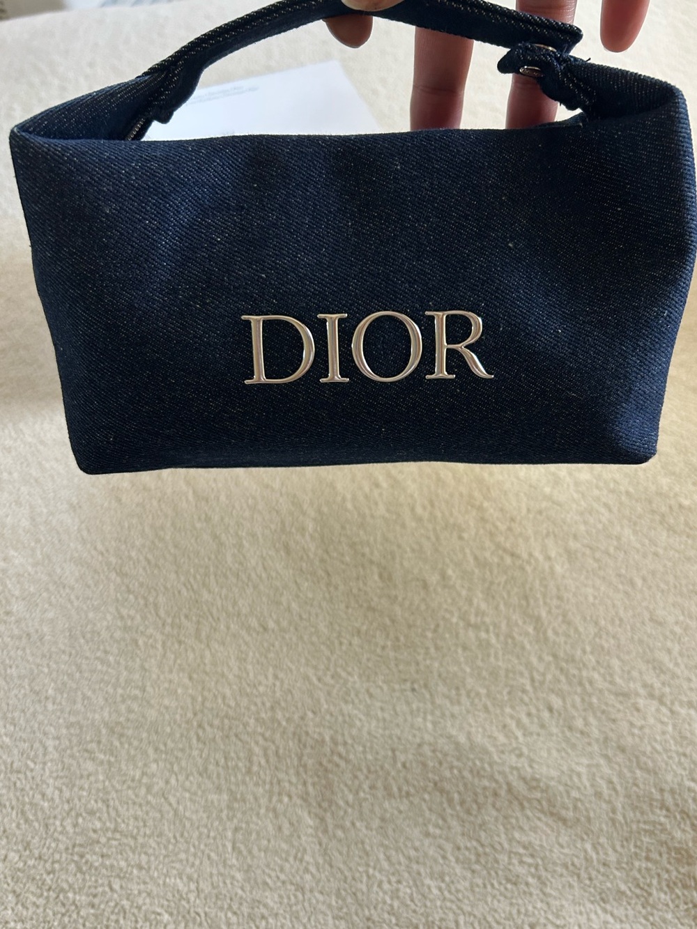 Dior Denim Trousse Pouch - Picture 5 of 5